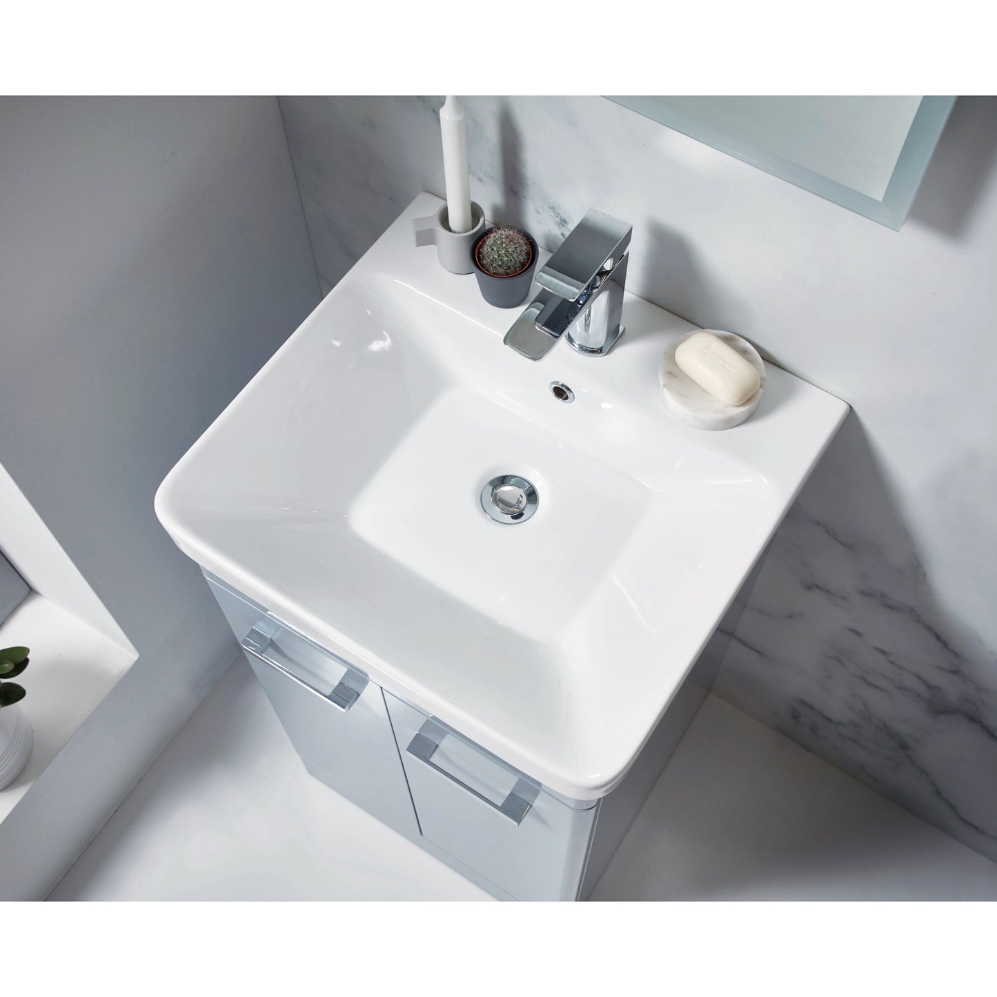 Rossini Floor Standing Basin Sink Vanity Unit