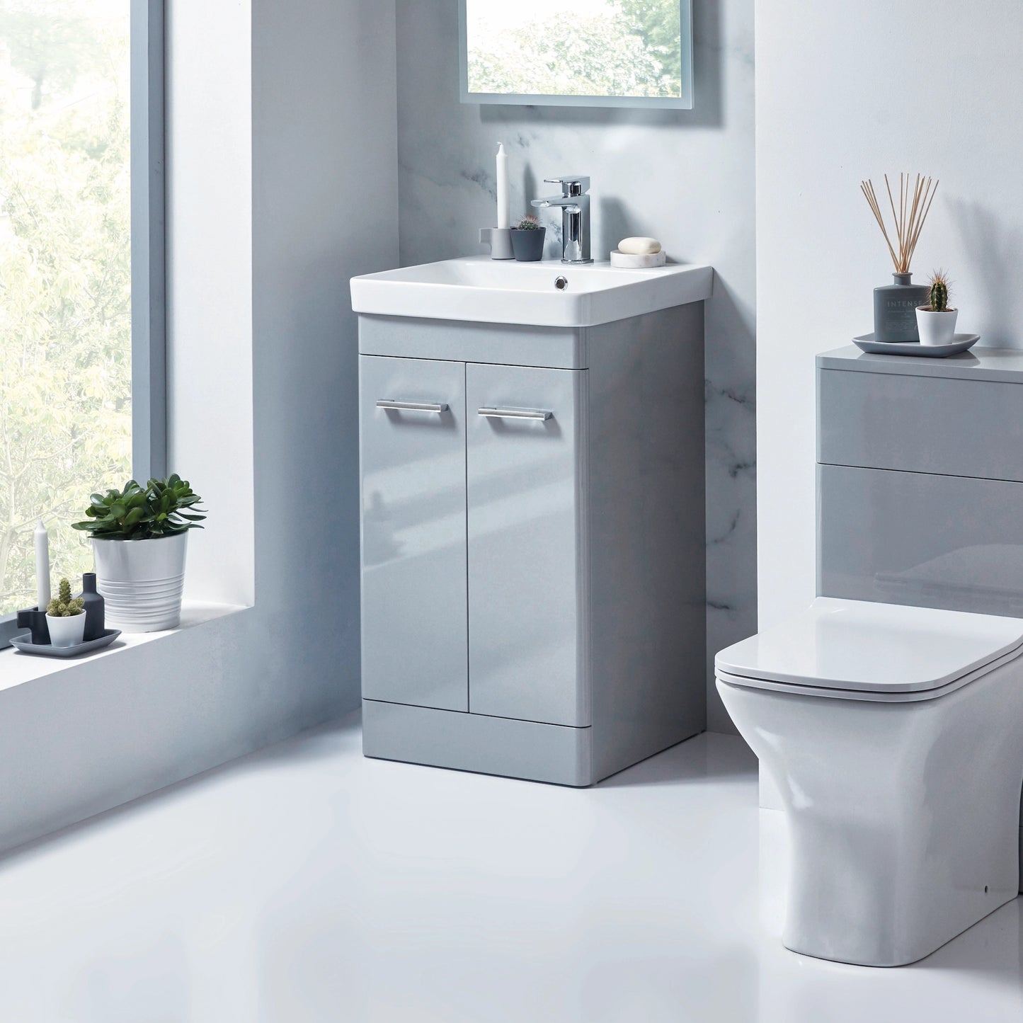 Rossini Floor Standing Basin Sink Vanity Unit