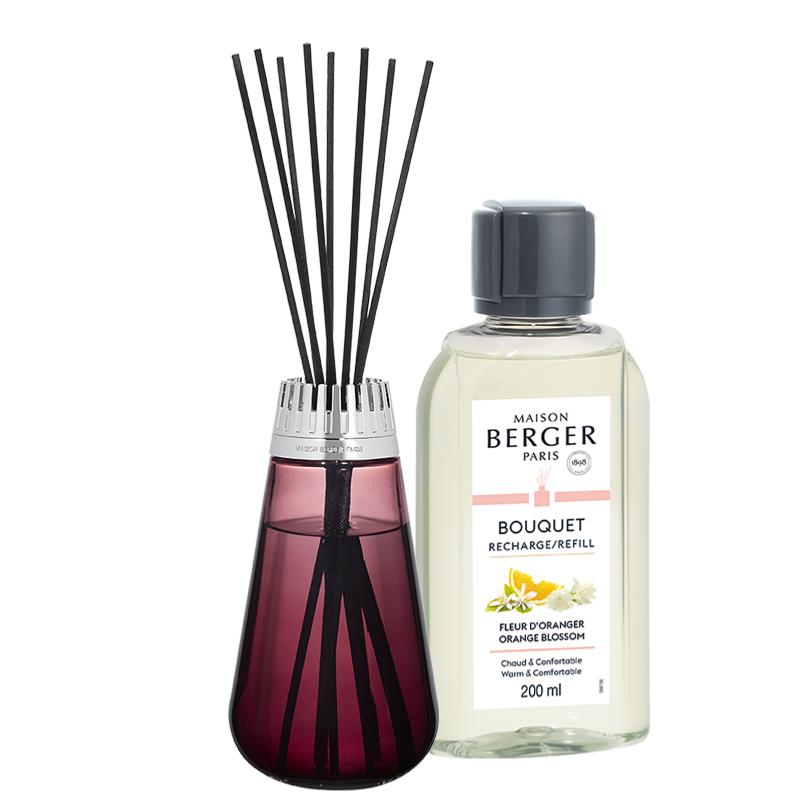 Raspberry Amphora Scented Bouquet Diffuser Gift Pack