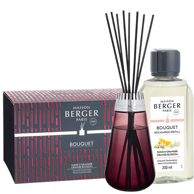 Raspberry Amphora Scented Bouquet Diffuser Gift Pack