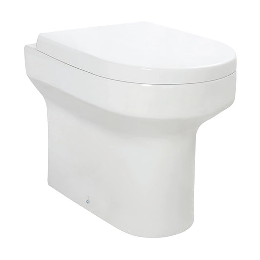 Spa Back to Wall Scudo WC Toilet with Soft Close Toilet Seat