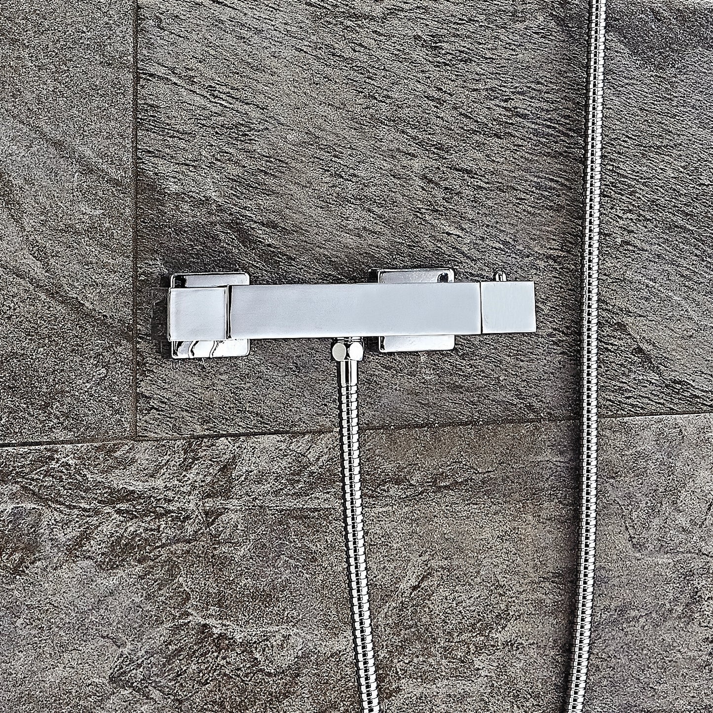 Square Exposed Thermostatic Valve