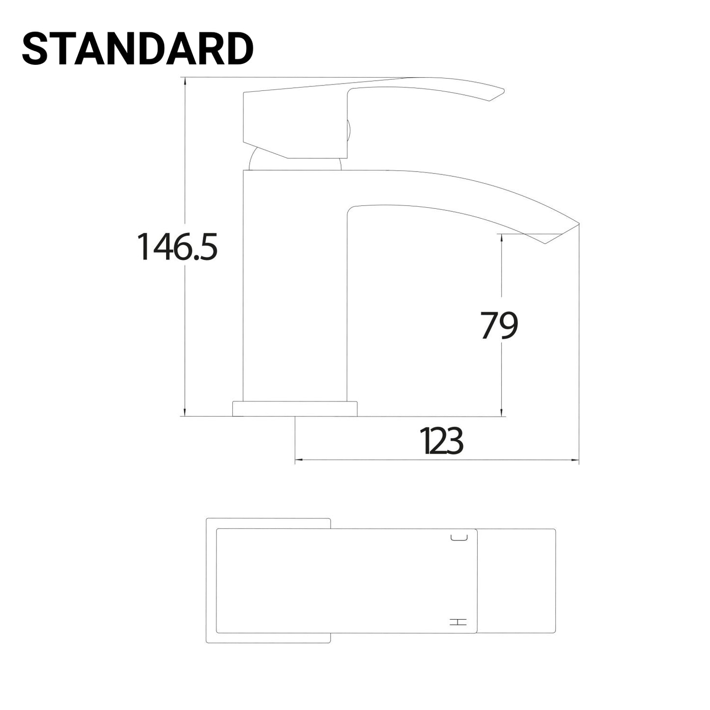 Descent Mono Basin Mixer Tap