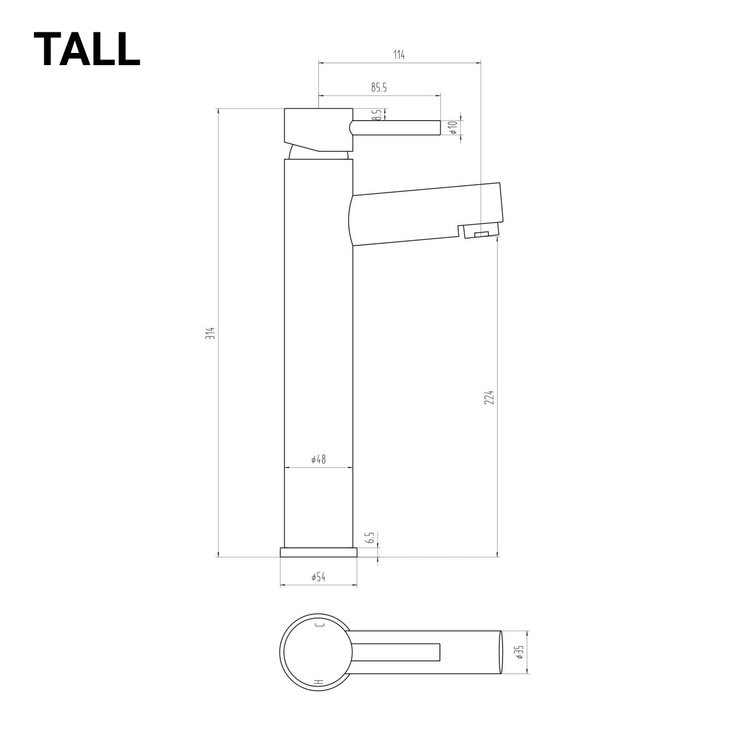 Premier Mono Basin Mixer Tap