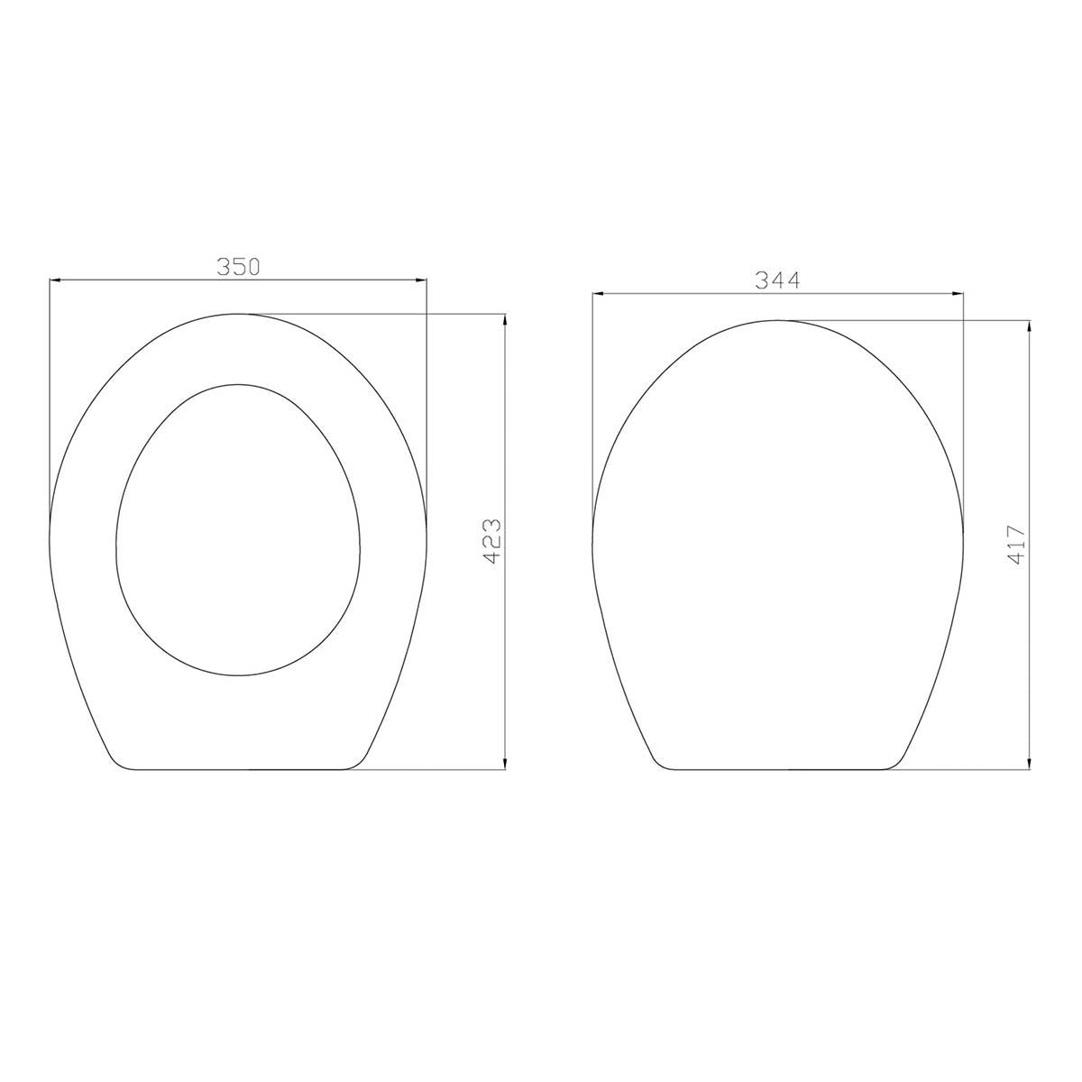 Traditional Scudo Toilet Seat