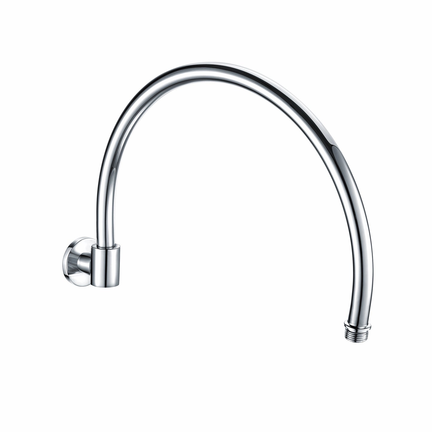 Traditional Chrome Stainless Steel Shower Wall Arm