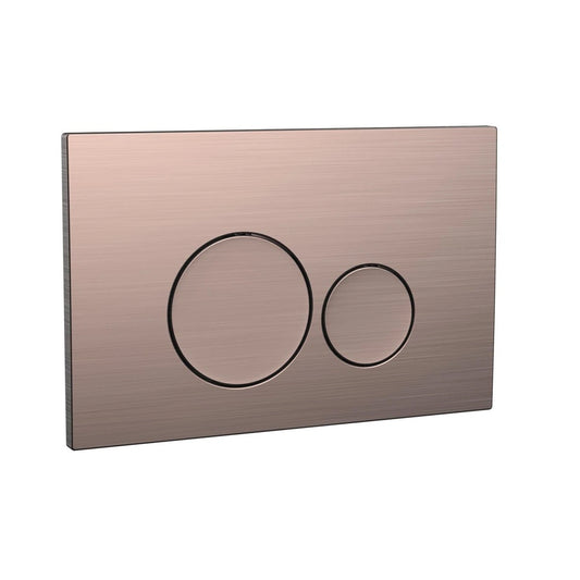 Round Dual Flush Push Buttons & Plate