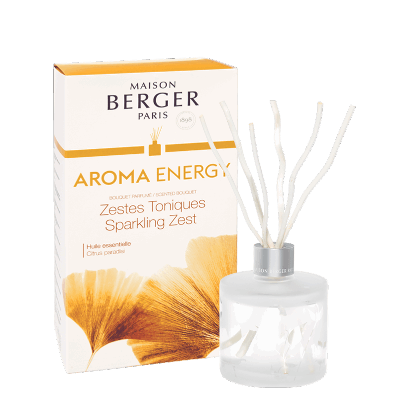 Aroma Energy Sparkling Zest Scented Bouquet Bubbles Showers and Bathrooms