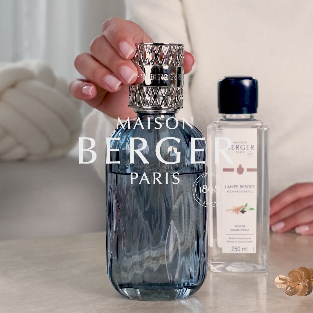 Blue Quintessence Lamp Berger Gift Set