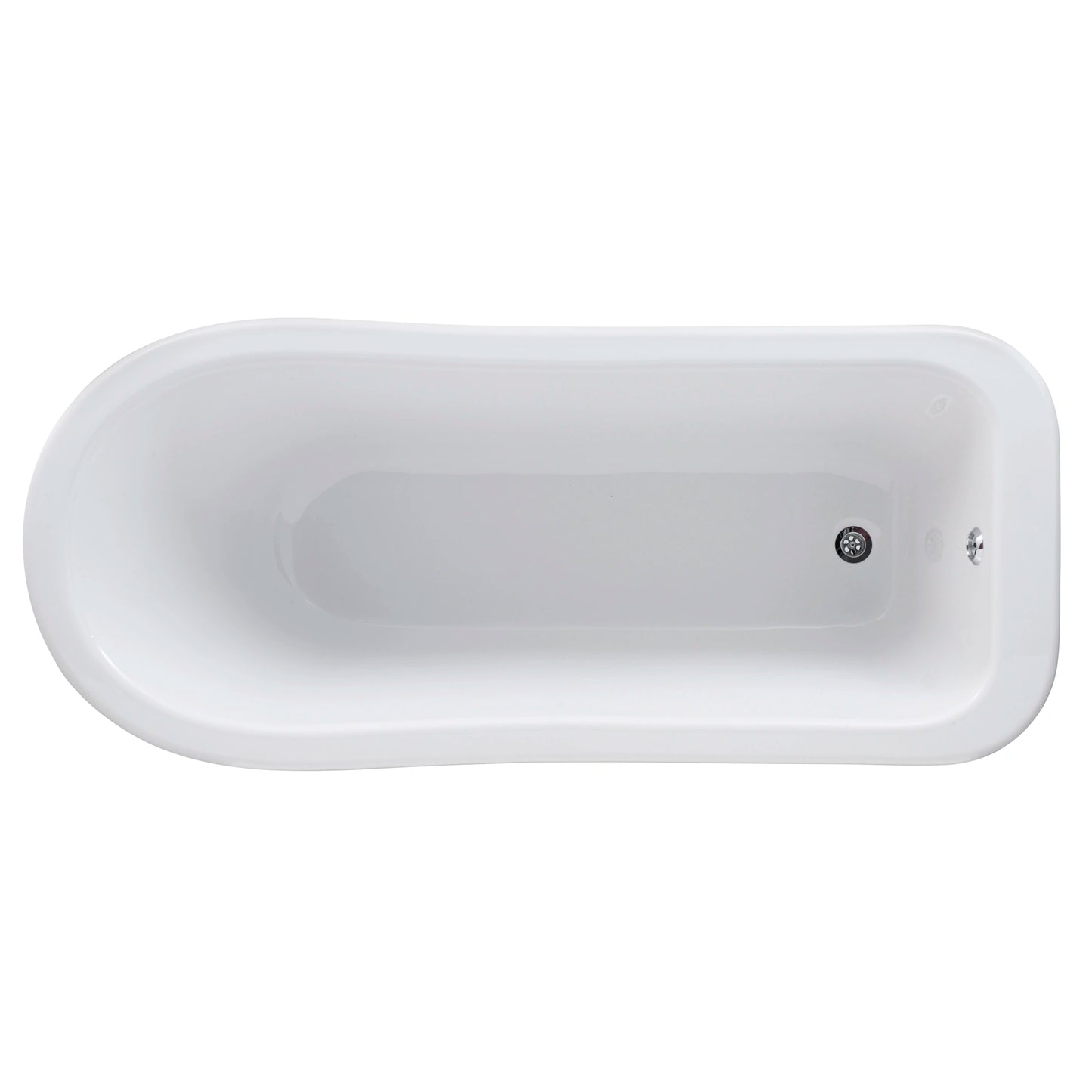 Hudson Reed Brockley Single Ended Acrylic Freestanding Bath with Legs