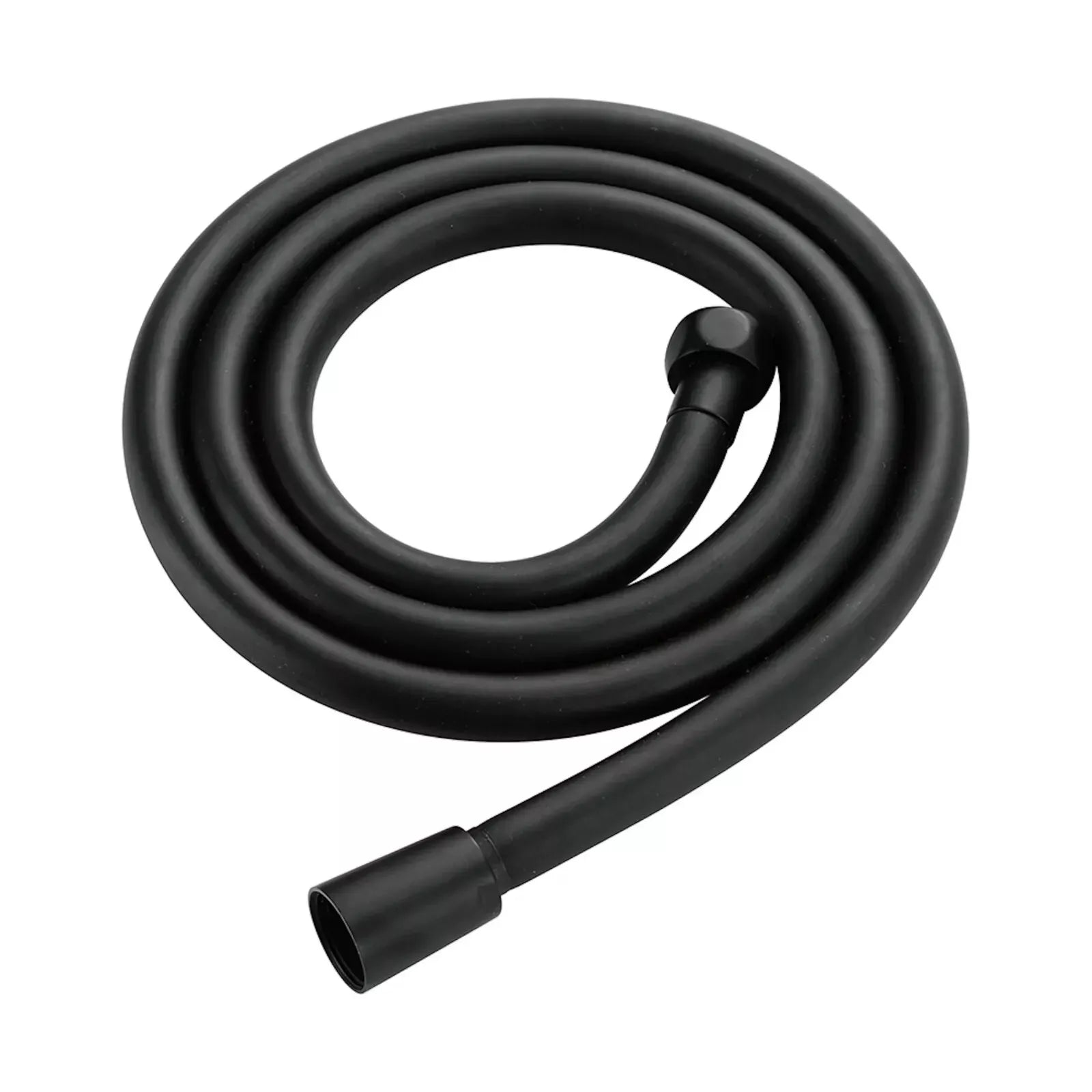 Matt Black Smooth Flexible Universal Shower Hose