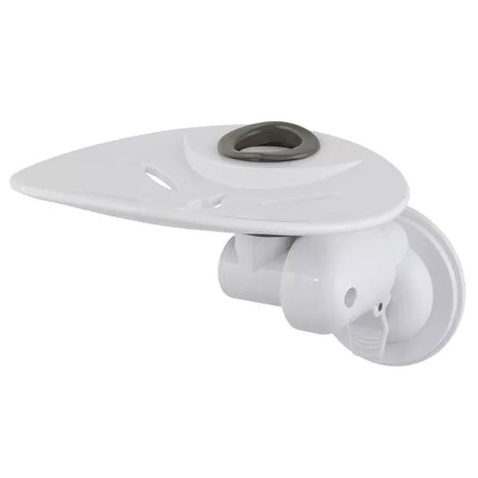 Oval Easy Lock White Suction Cup Soap Dish MX Group