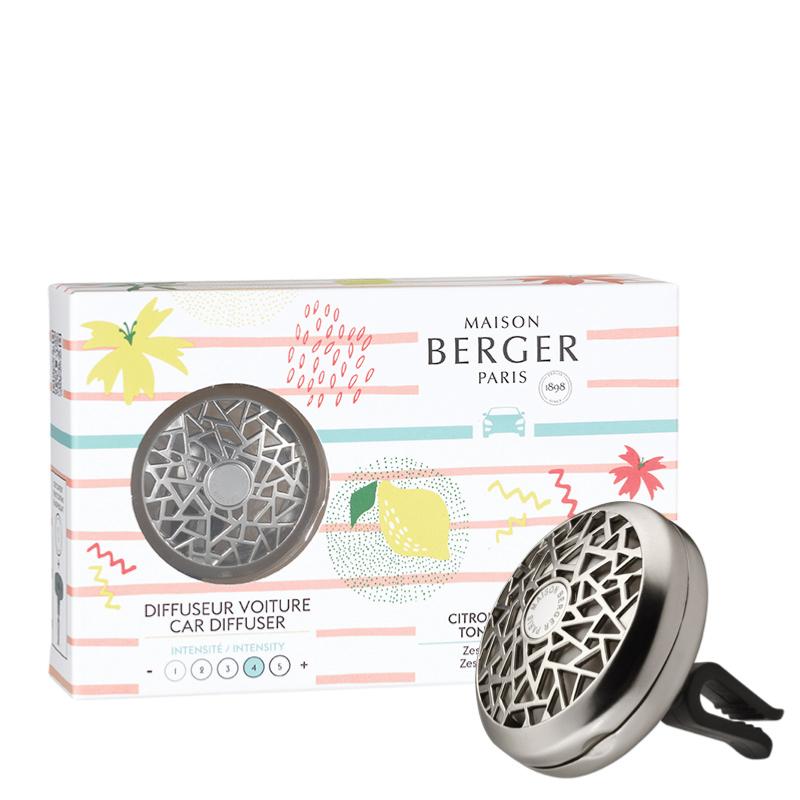 Tonic Lemon Riviera Car Diffuser Set