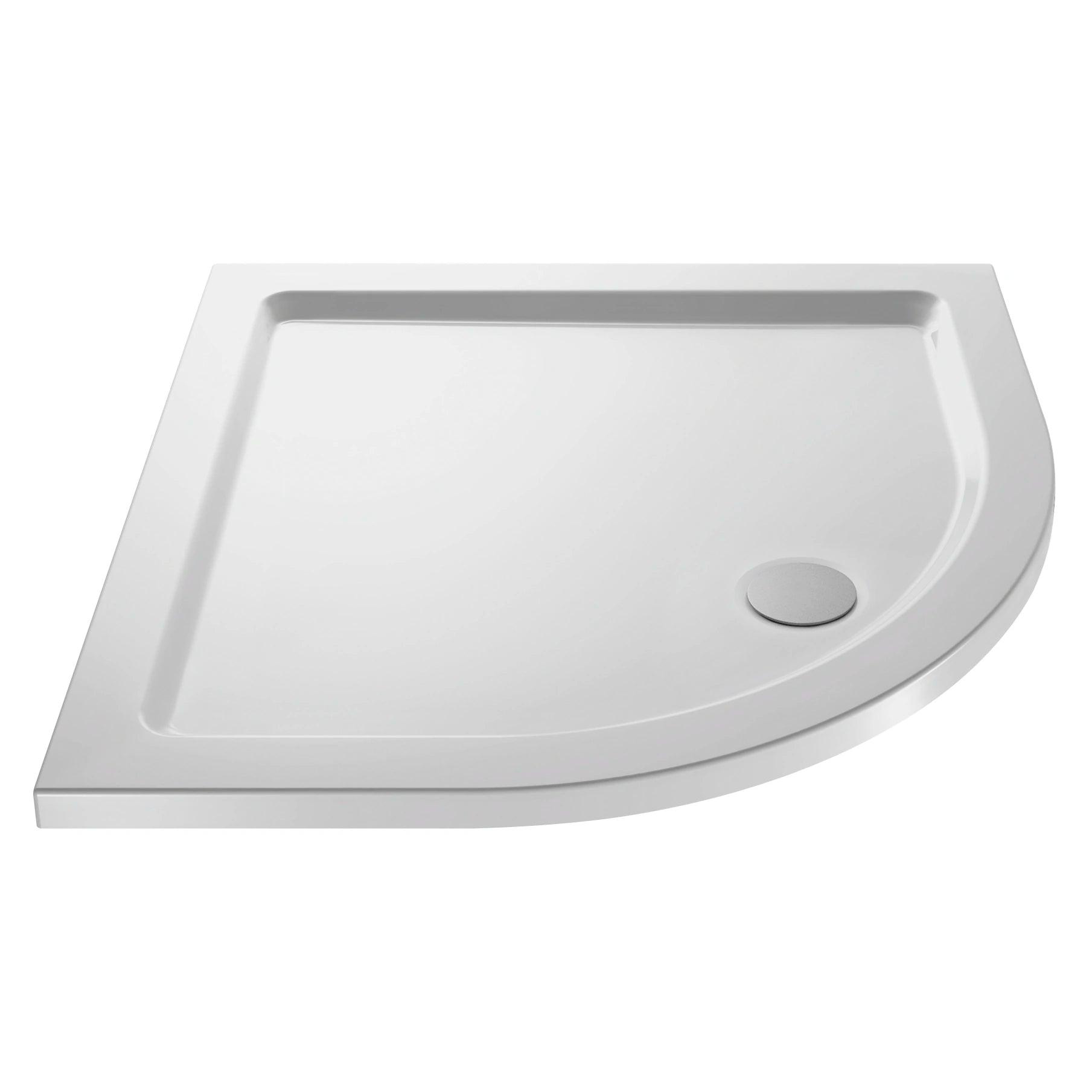Nuie White Quadrant Slimline Shower Tray