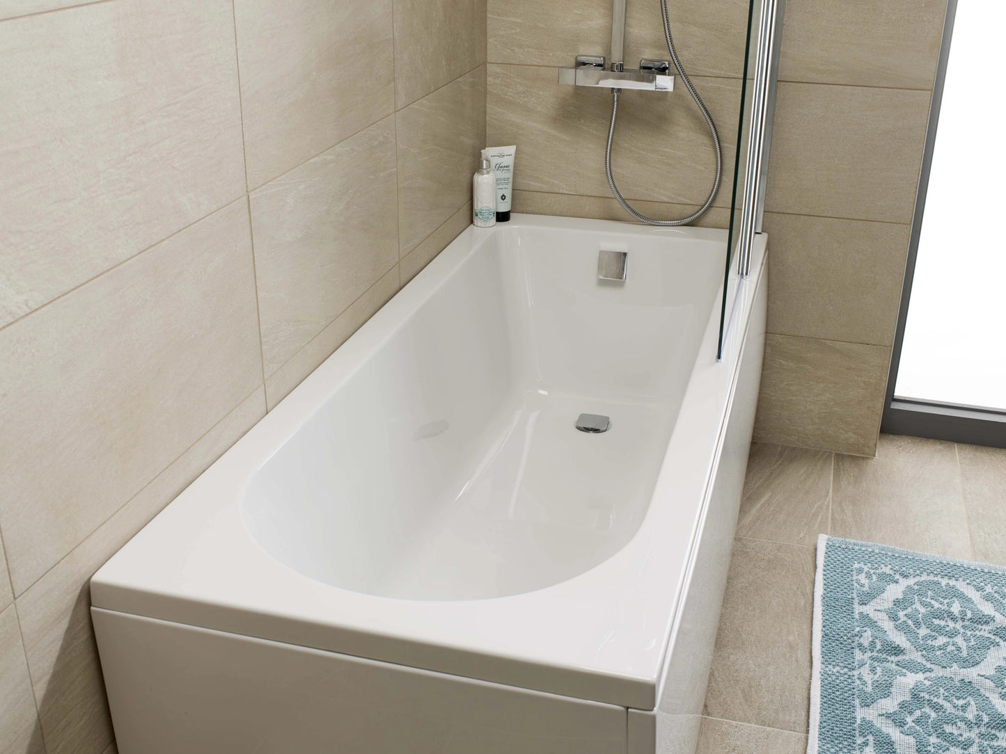 Skara Single Ended Straight Bath