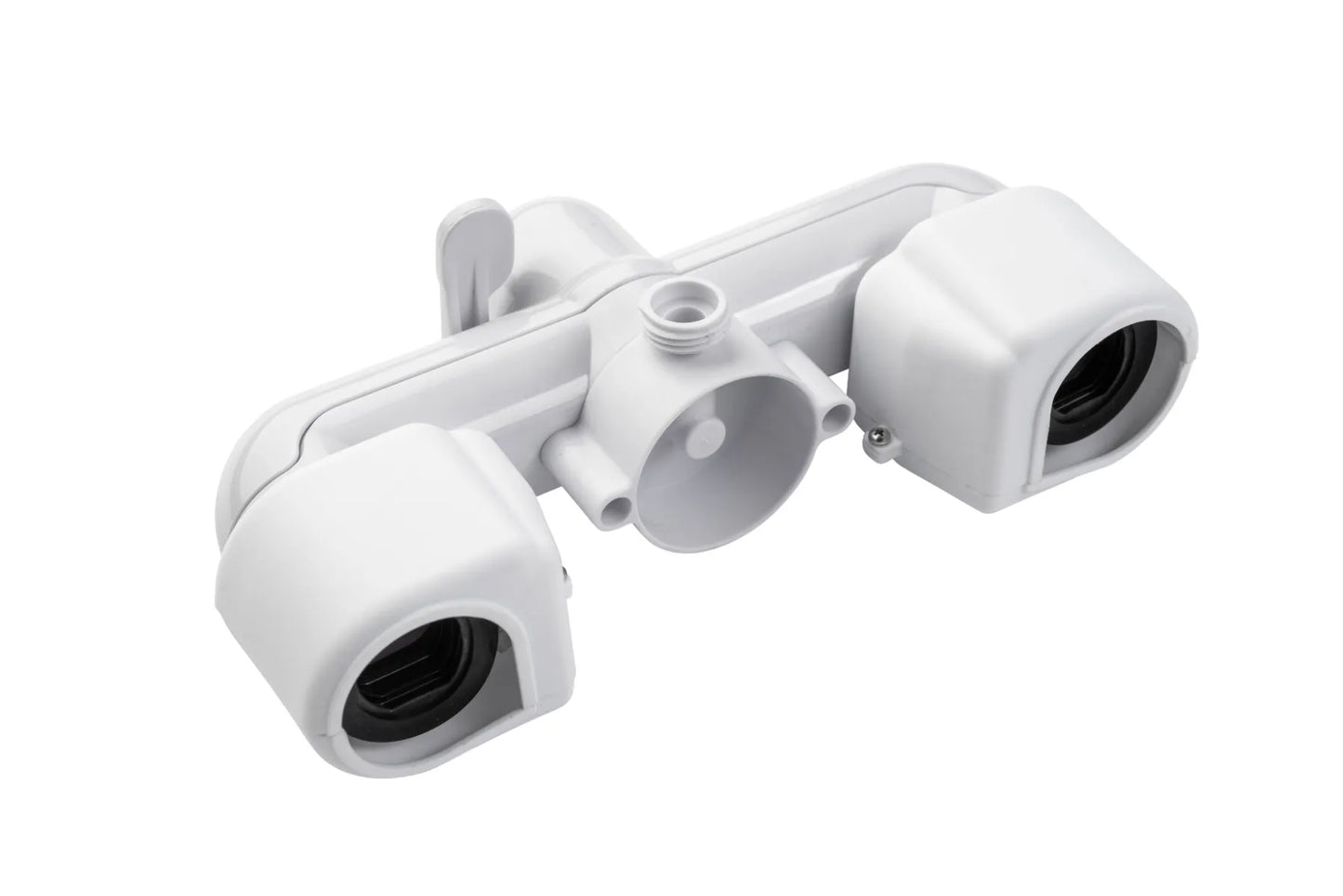 Croydex White Bath Shower Mixer Set