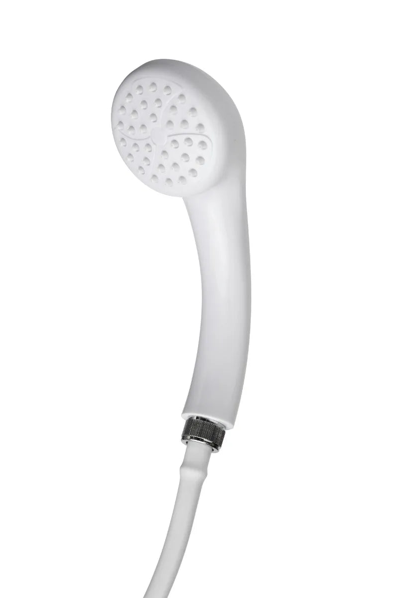 Croydex White Bath Shower Mixer Set