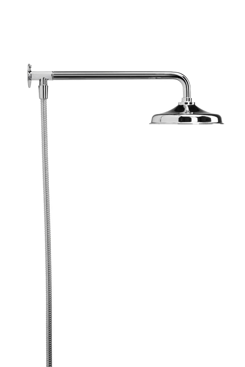 Croydex Traditional Rain Head Set (Head Arm & Hose)