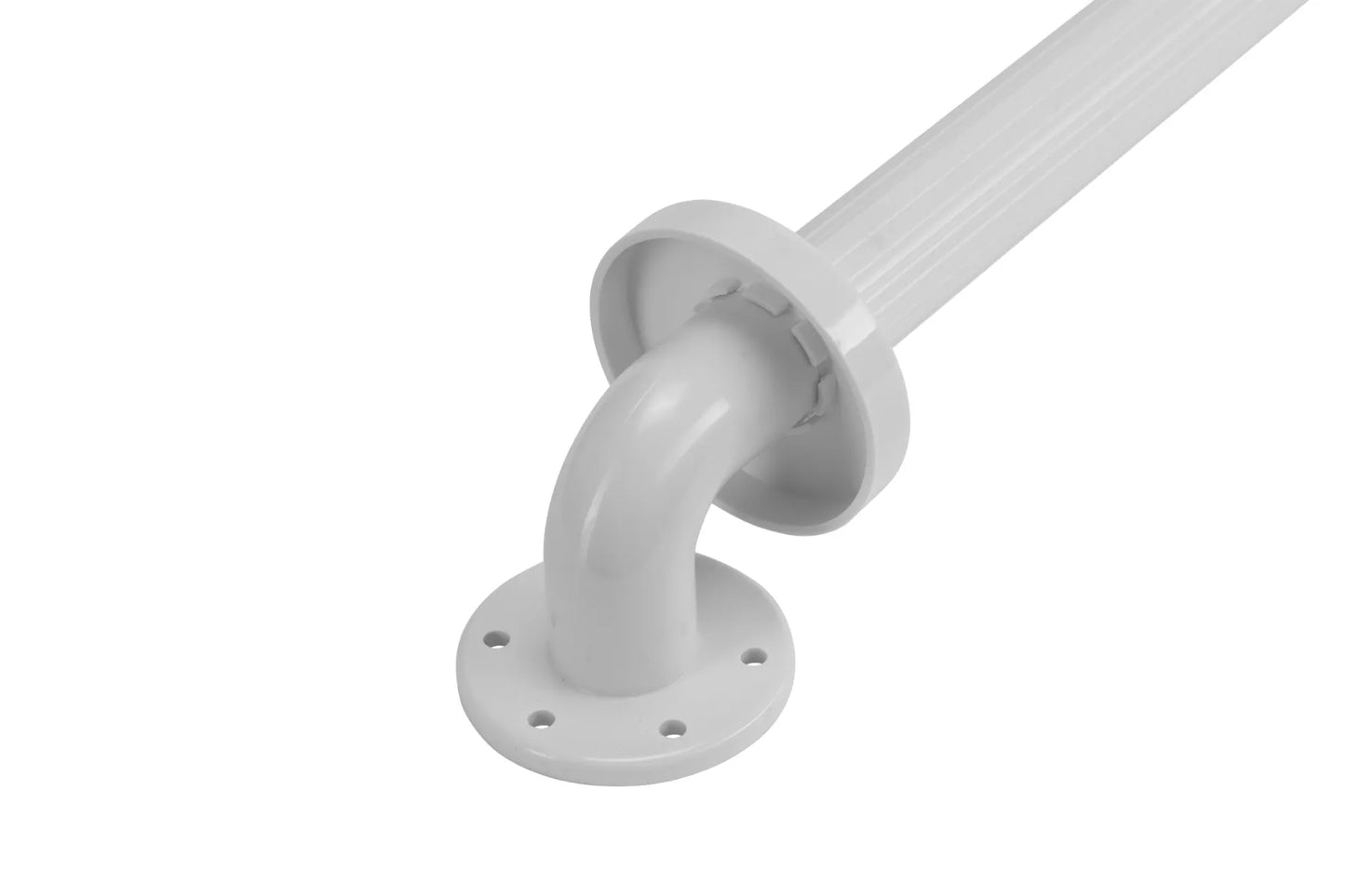 White ABS Grab Bar Croydex