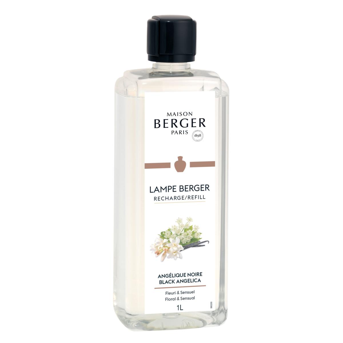 Black Angelica Lamp Refill - Maison Berger Paris