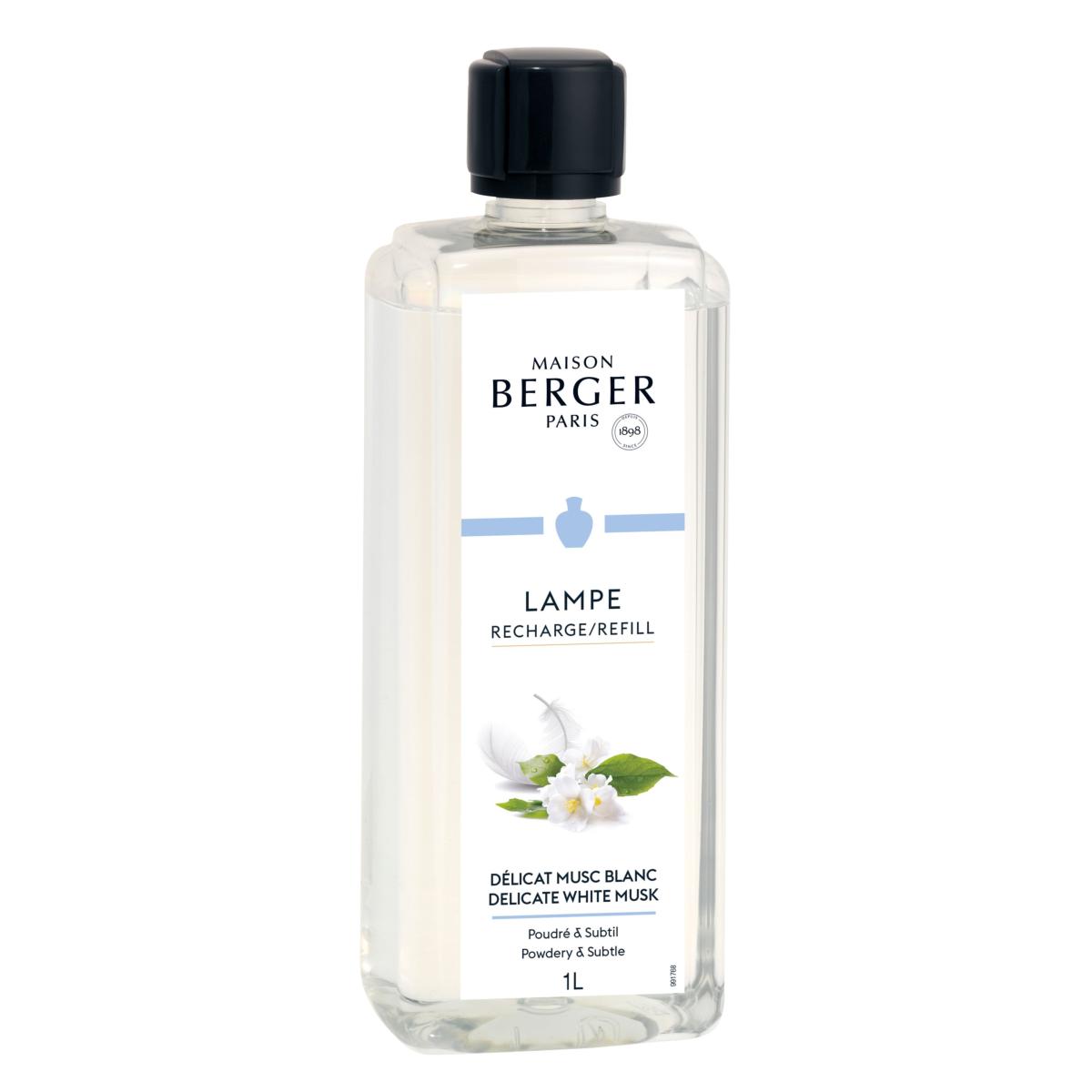Delicate White Musk Lamp Refill - Maison Berger Paris