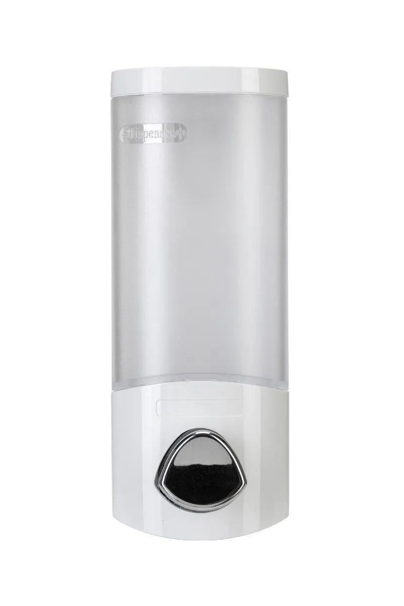 White Euro Single Dispenser Uno Croydex