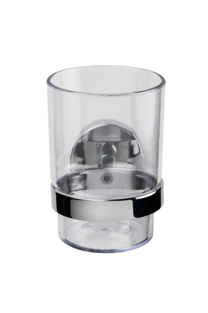 Croydex FLEXI-FIX™ Romsey Tumbler & Holder