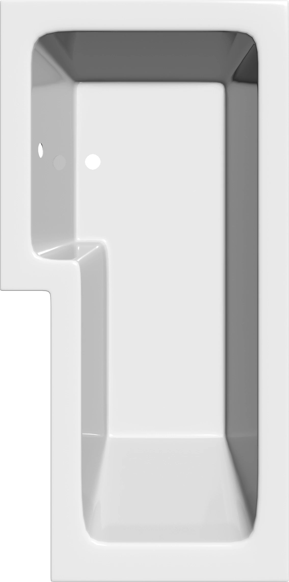 Skye L Shaped Shower Bath With Screen & Panels