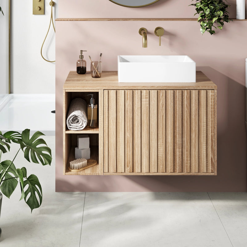 Alfie Counter Top Unit & Side Storage