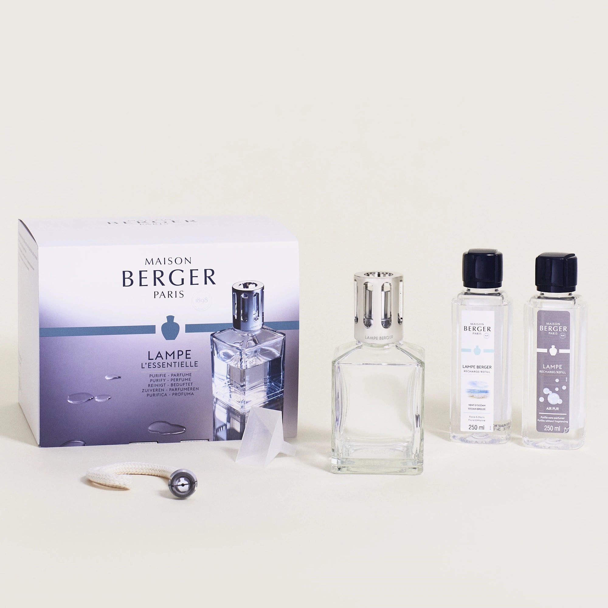 Essentials Cube Lampe Berger Box Set