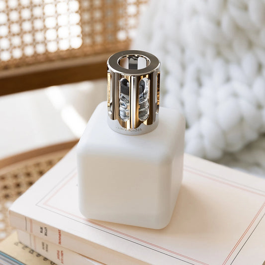 Ice Cube Frosted Cube Delicate White Musk Lamp Berger Gift Pack