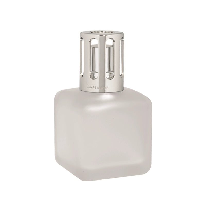 Ice Cube Winter Frosted Cube Festive Fur Lamp Berger Gift Set