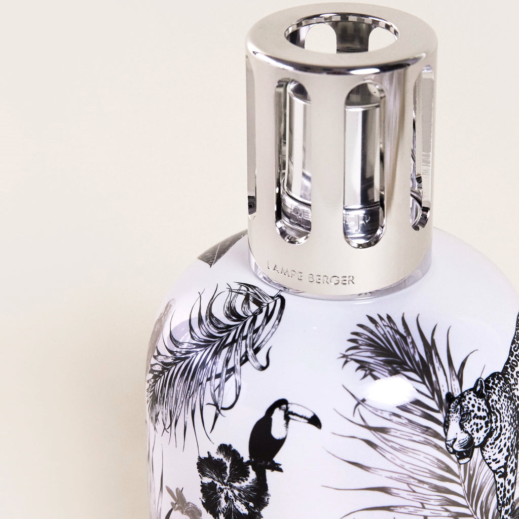 White Jungle Lamp Berger