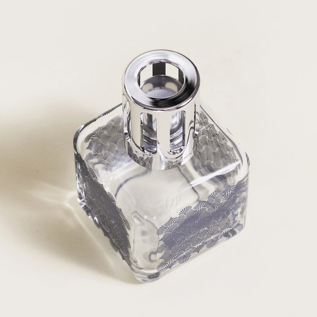 Ginkgo Ice Cube Lampe Berger Delicate White Musk Gift Set