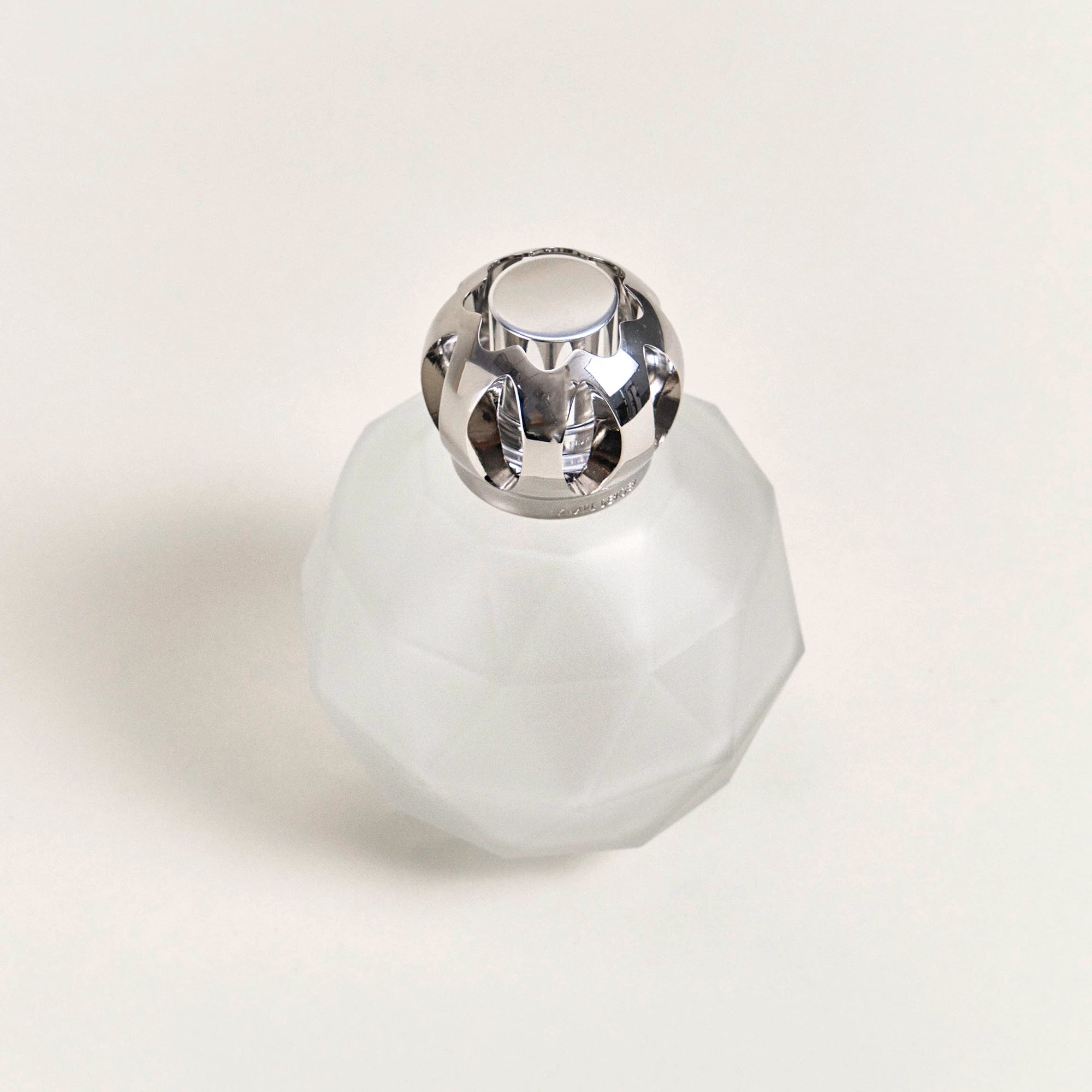 Geode Frosted White Lampe Berger