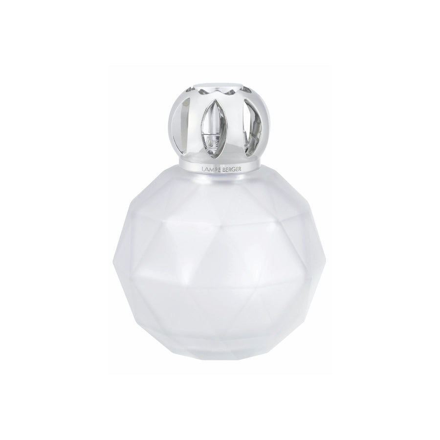 Geode Frosted White Lampe Berger