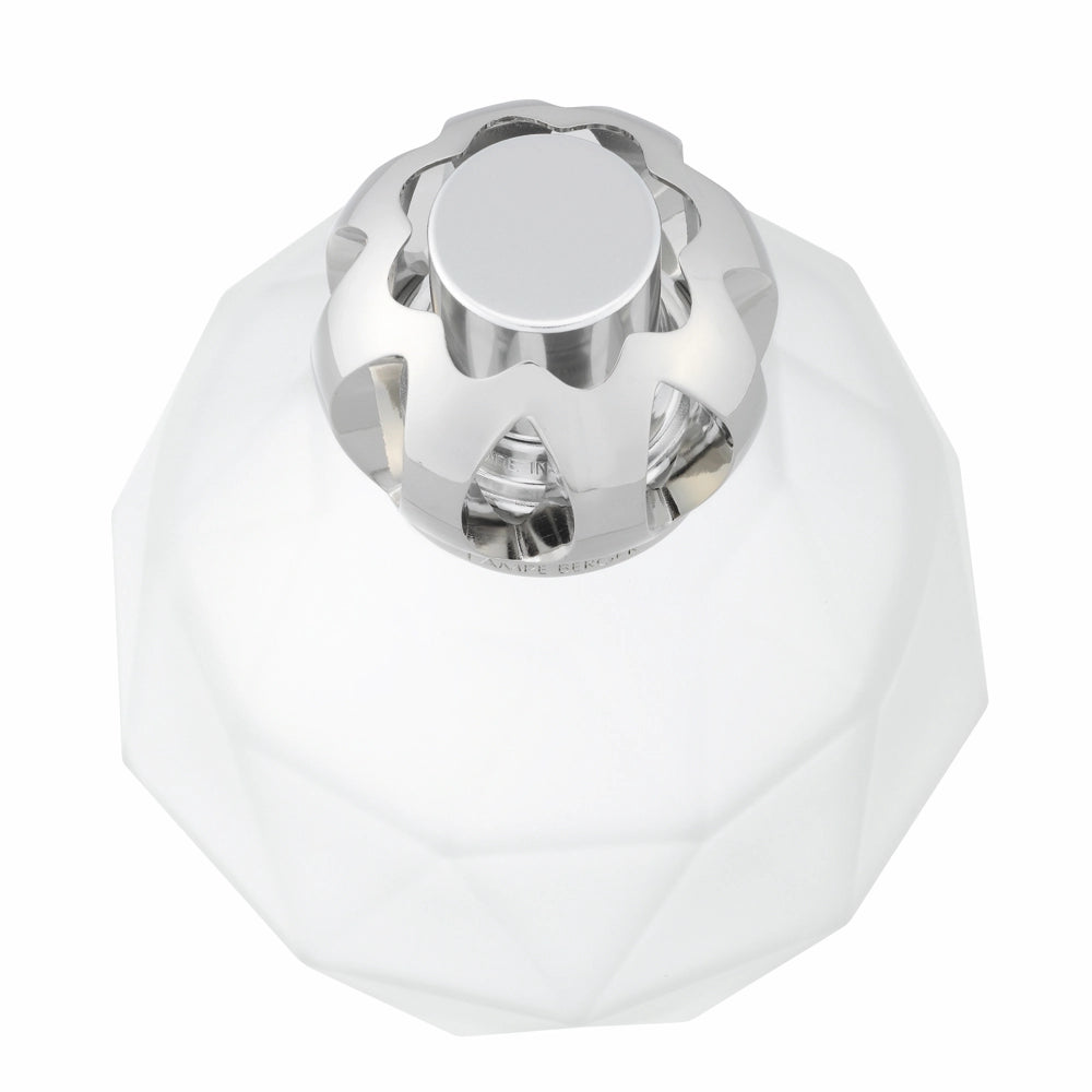Geode Frosted White Lampe Berger