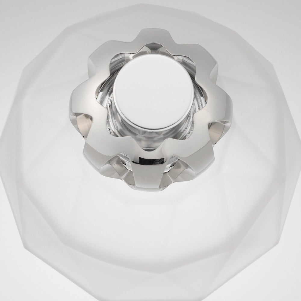 Geode Frosted White Lampe Berger