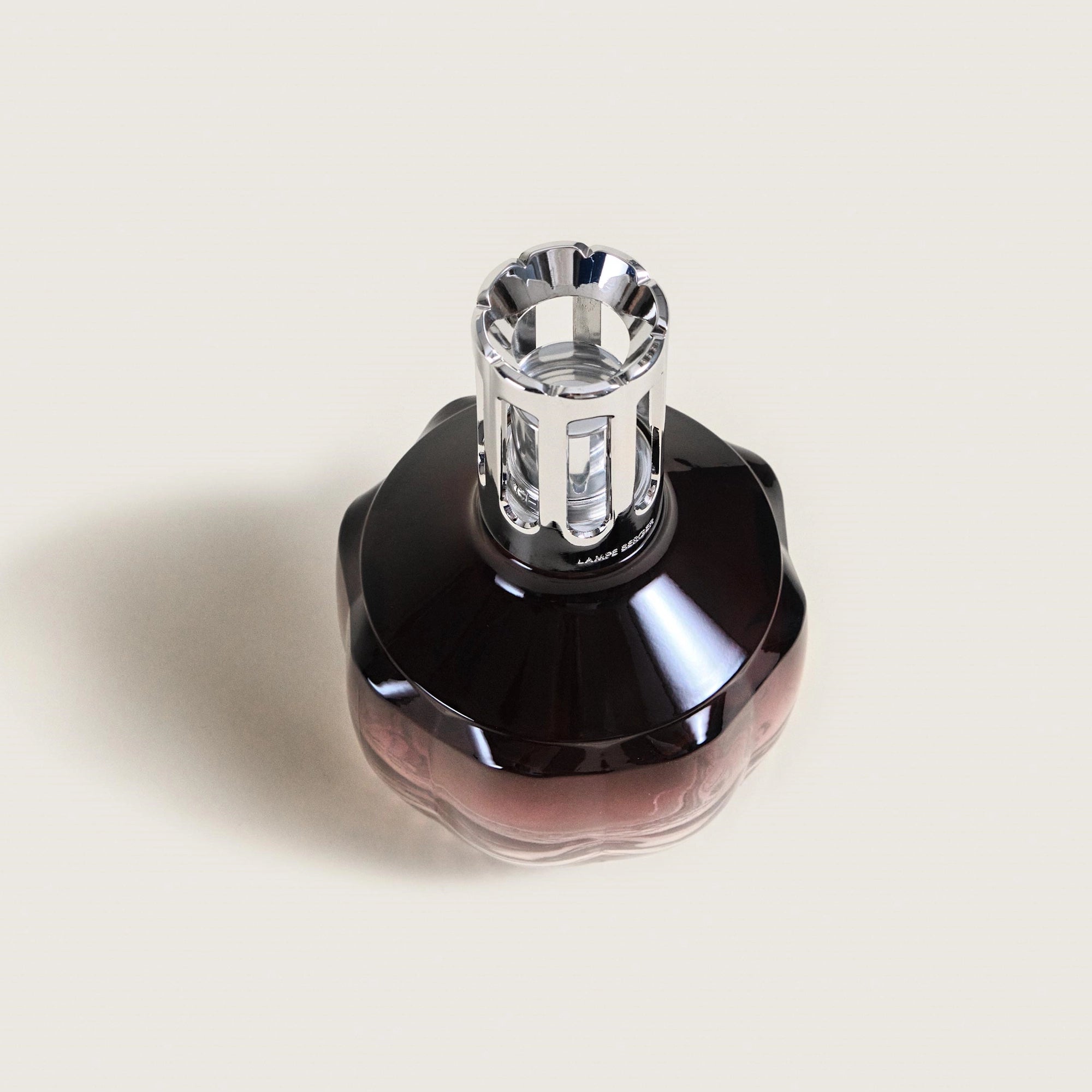 Plum Rouge Molecule Underneath the Magnolias Lamp Berger Gift Set