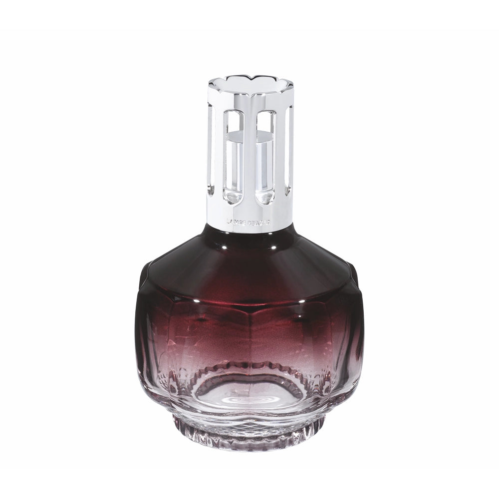 Plum Rouge Molecule Underneath the Magnolias Lamp Berger Gift Set