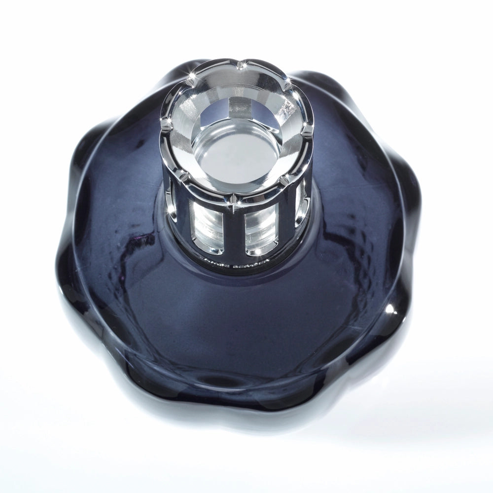 Midnight Blue Molecule Underneath the Magnolias Lamp Berger Gift Set