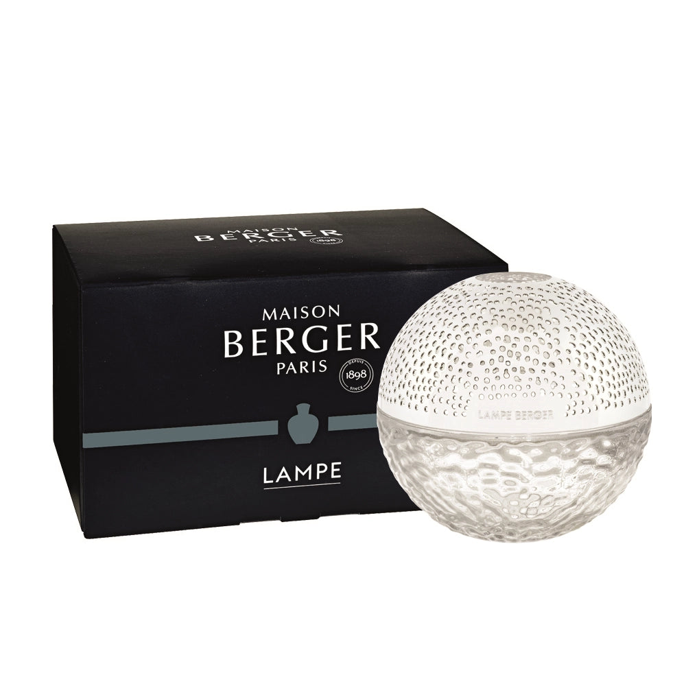 Gravity Transparent White Lamp Berger Gift Set