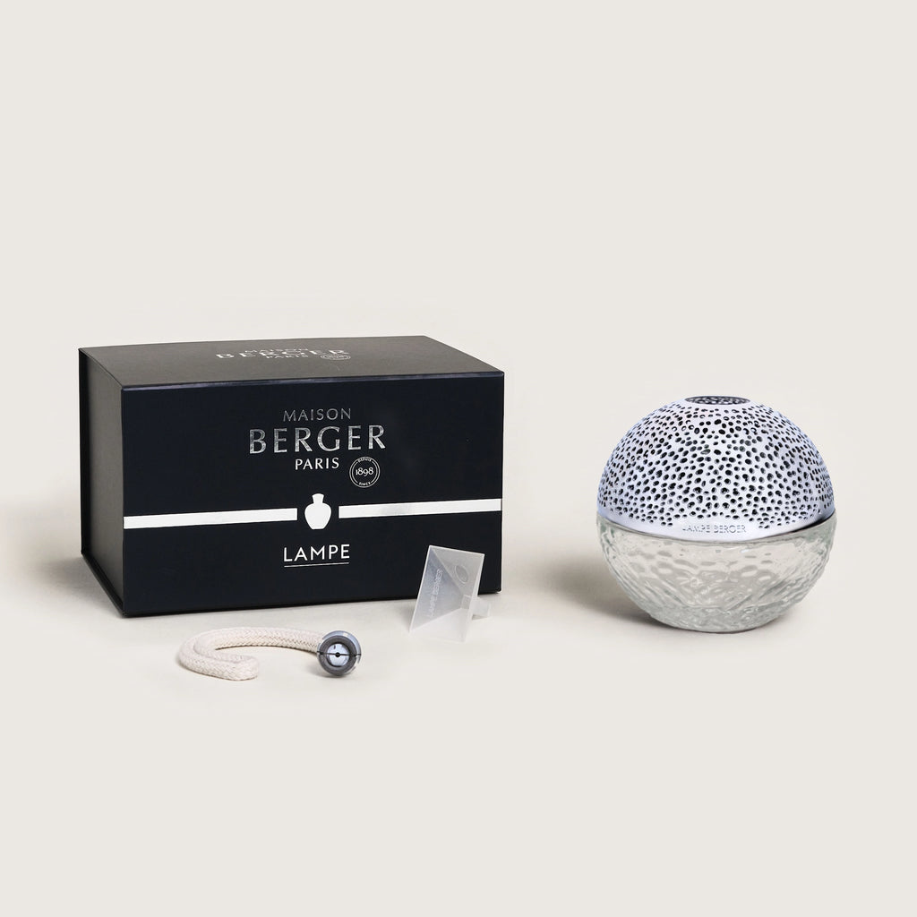 Gravity Transparent White Lamp Berger Gift Set