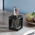 Essential Cube Noir Grey Lampe Berger