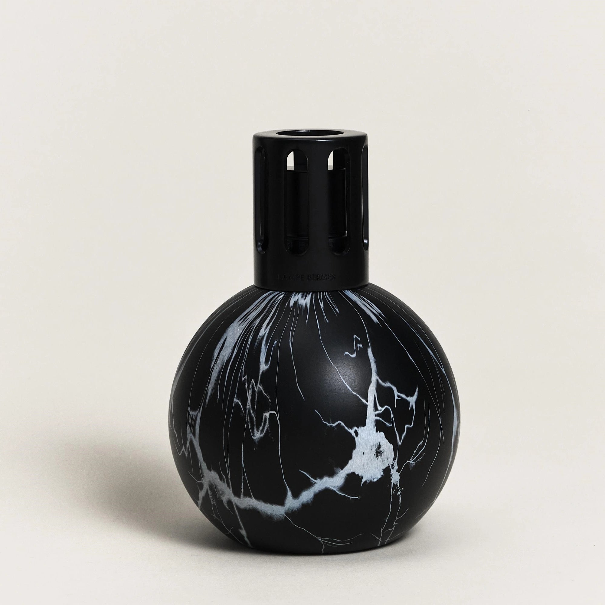 Black Marbled Lamp Berger