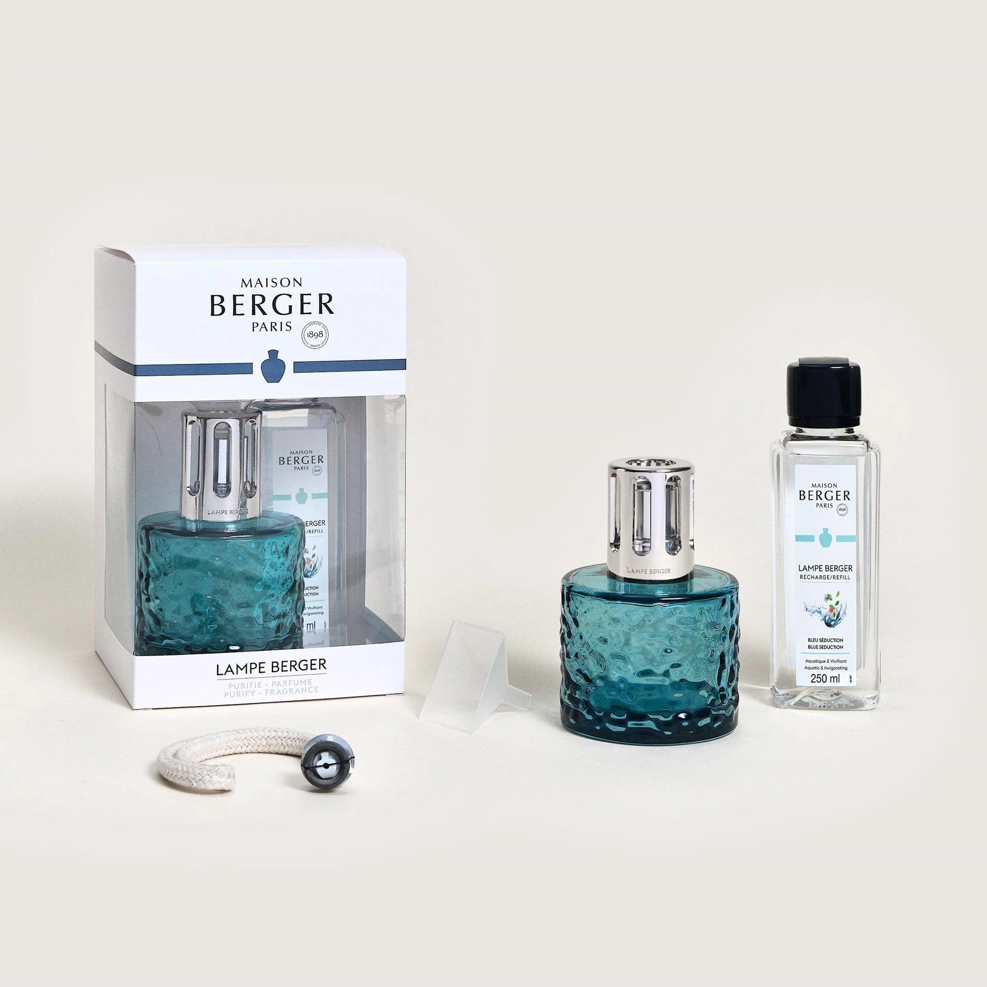Turquoise Blue Mirage Lamp Berger Gift Set