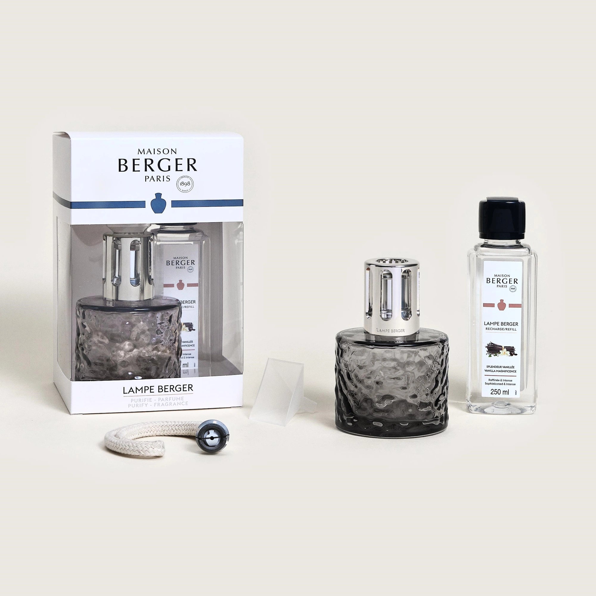 Black Mirage Lamp Berger Gift Set