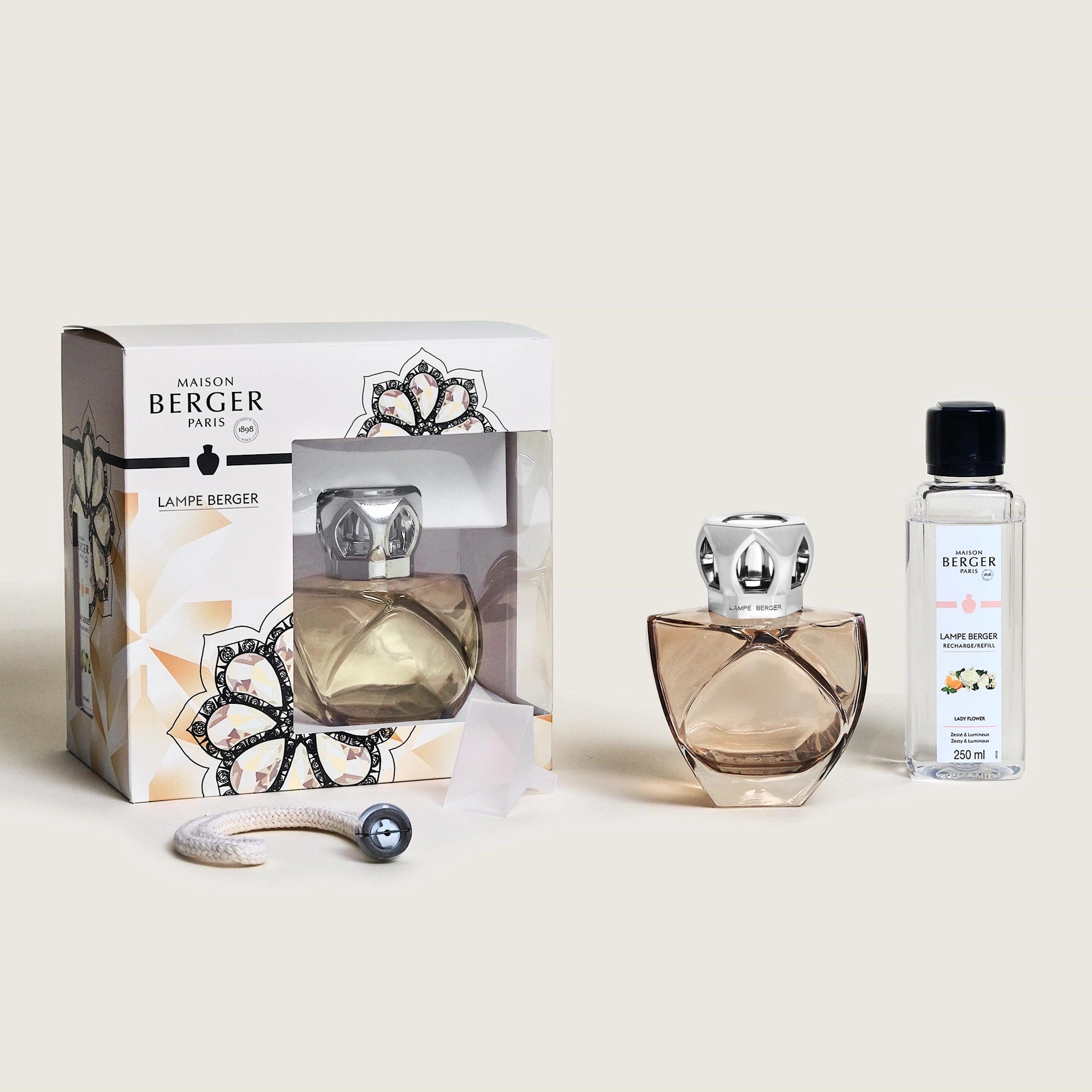 Nude Eternity Lady Flower Lamp Berger Gift Set