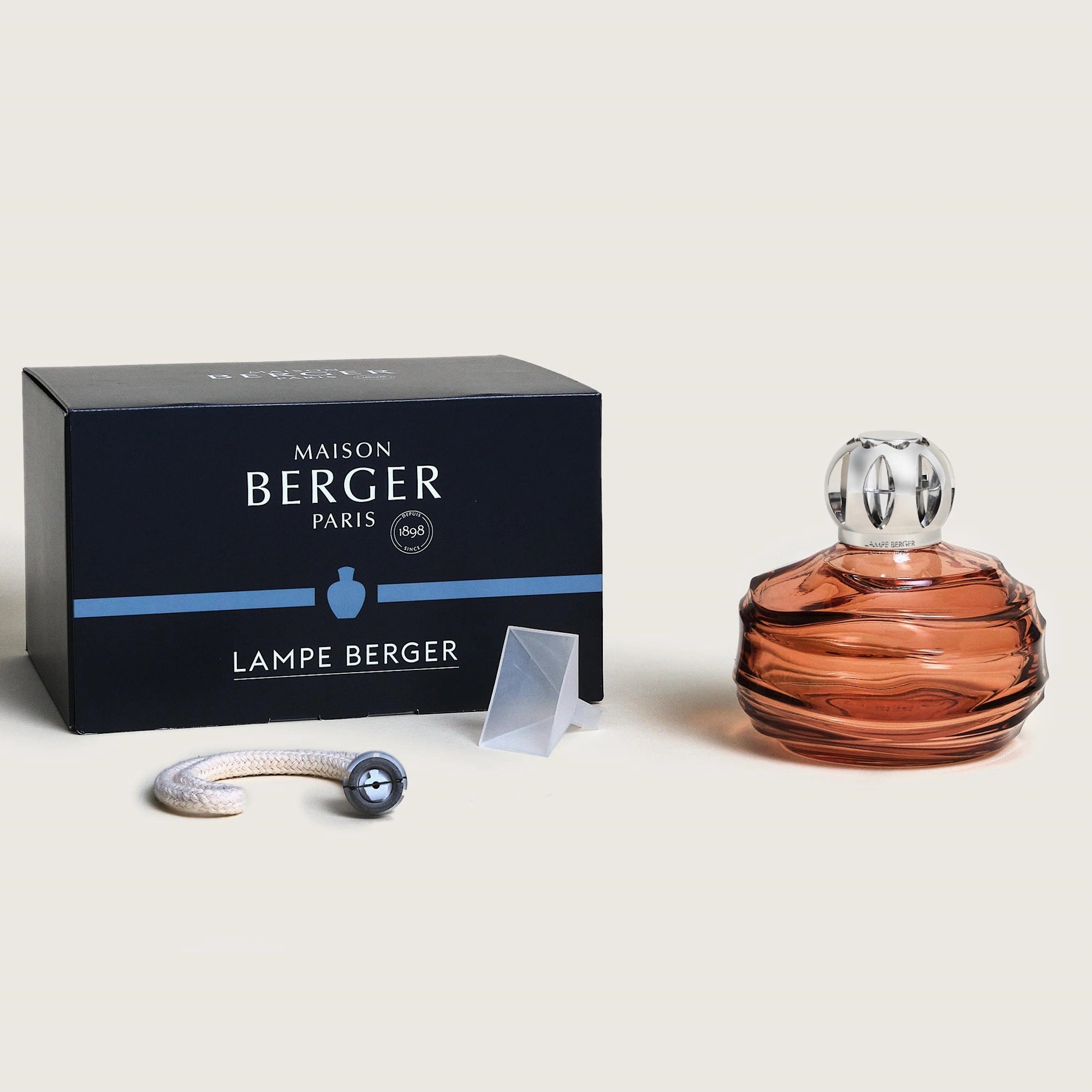 Amber Pink Echo Lamp Berger