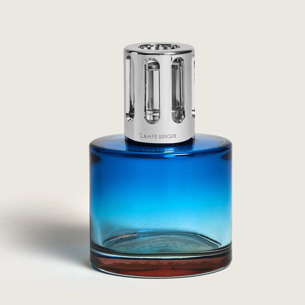 Blue Pure Cotton Caress Lamp Berger Gift Set